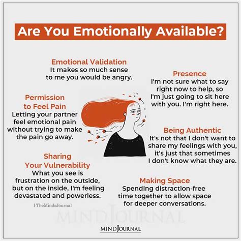 How to become emotionally available. Things To Know About How to become emotionally available. 